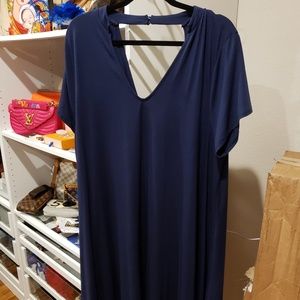 Torrid blue Jersey dress